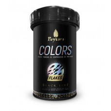 44136 - COLORS FLAKES BLACK LINE 10G POYTARA