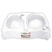 COMEDOURO PRATIC PEQUENO  BRANCO (MANOS)