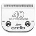 LAMINA ANDIS 40 ULTRAEDGE 0.25 MM