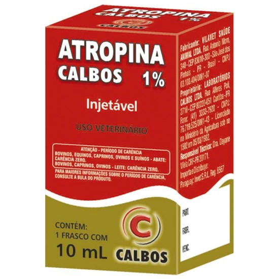 ATROPINA 1% CALBOS 10ML