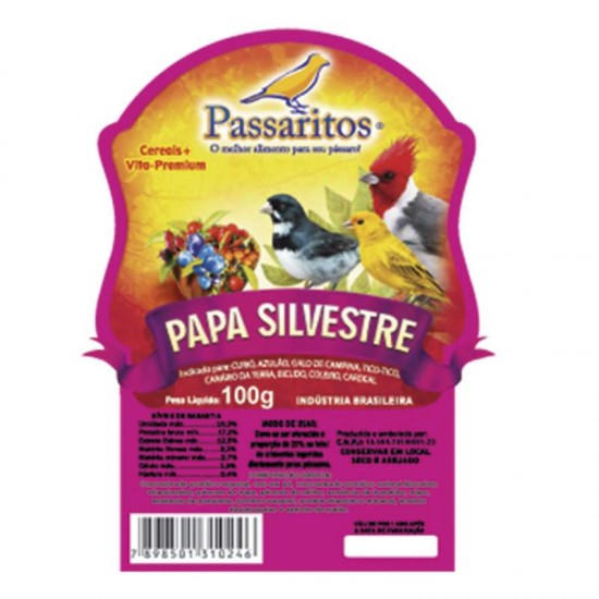 PAPA SILVESTRE PASSARITOS C/10X100G