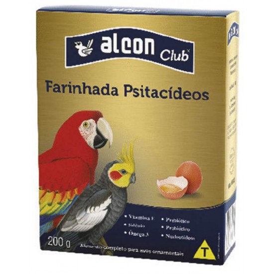 ALCON CLUB FARINHADA PSITACIDEOS 200G