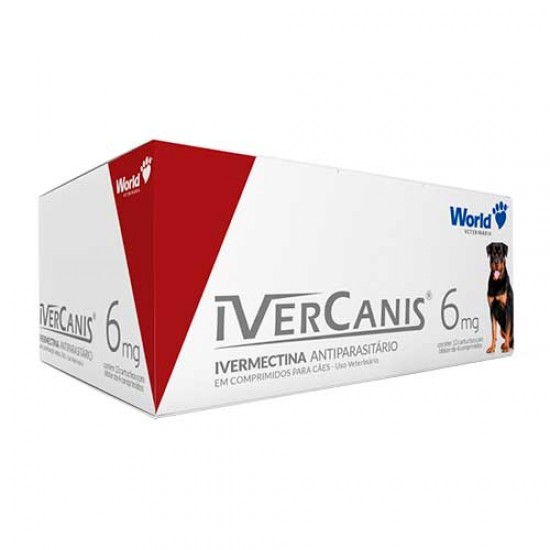 IVERCANIS 6MG (30KG) DISPLAY 12 CATUCHO