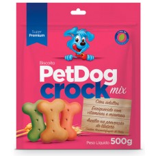 13775 - BISCOITO PET DOG CROCK MIX 500G