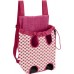 MOCHILA TRANSPORTE POLIESTER 4 PATAS ROSA